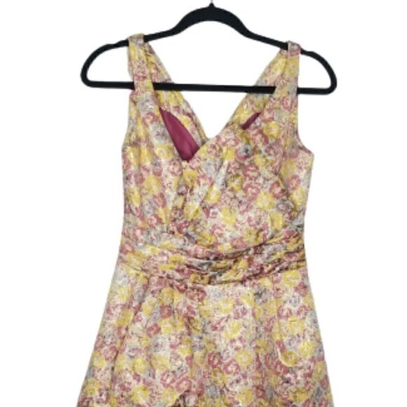 Zac Posen for Target Metallic Floral Brocade Party Dress - Picture 4 of 11